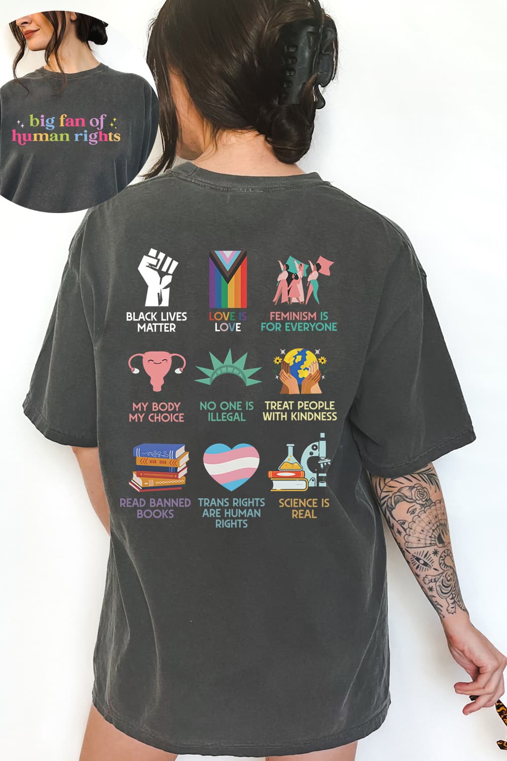 Big Fan Of Human Rights T-shirt