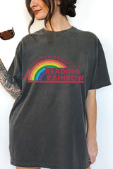 Reading Rainbow Retro Librarian Tee For Women
