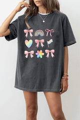 Pride Coquette Bow Tee For Women