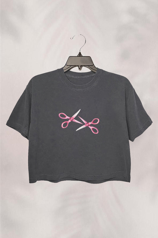 Subtle Lesbian Pride Crop Top For Women