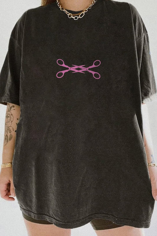 LGBTQ+ LESBIAN SCISSORS TEE FOR WOMEN