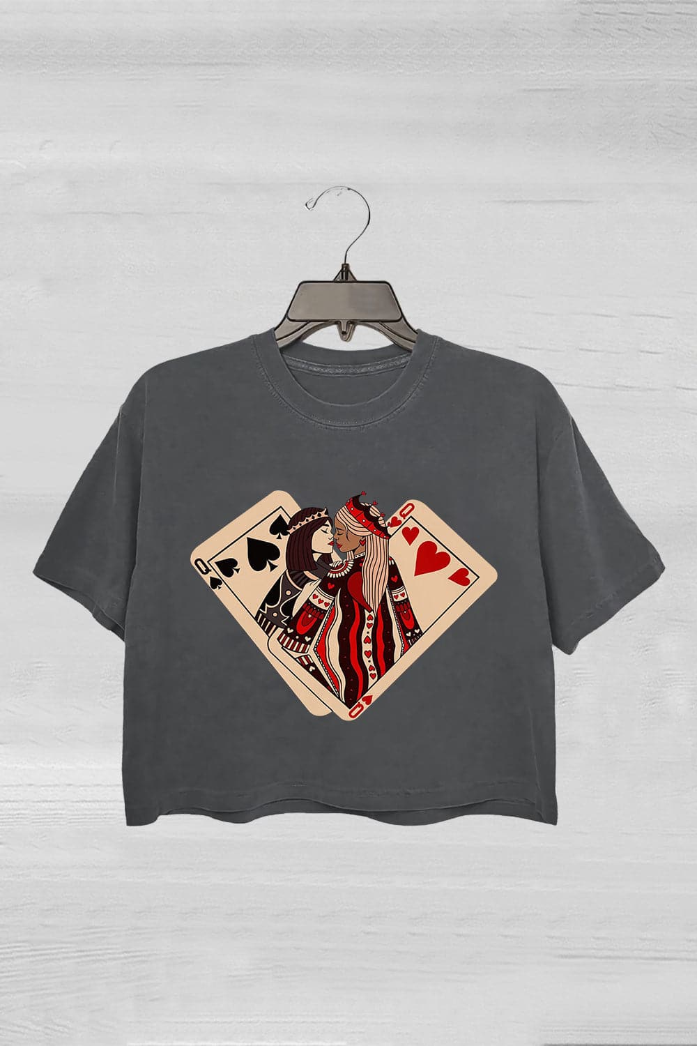 Sapphic Lesbian Pride Month LGBT+  Crop Tee For Women
