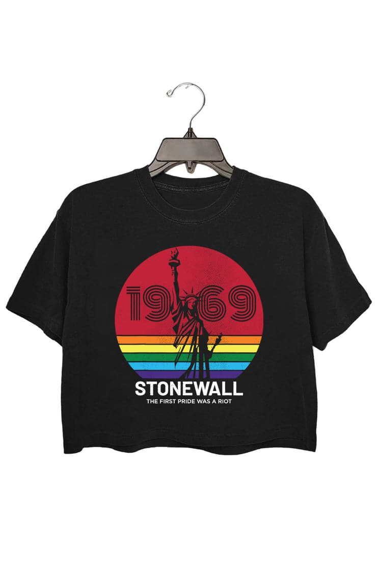 The First Pride Was A Riot 1969 Stonewall Crop Top For Women