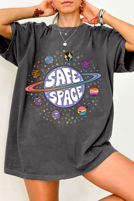 Safe Space LGBTQ Friendly Tee For Women