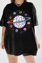 Safe Space LGBTQ Friendly Tee For Women