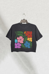 Subtle Gay Pride Crop Tee For Women