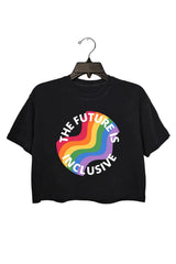 THE FUTRURE IS INCLUSIVE Crop Top For Wome