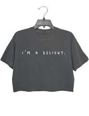 I'M A DELIGHT CROP TOP FOR WOMEN