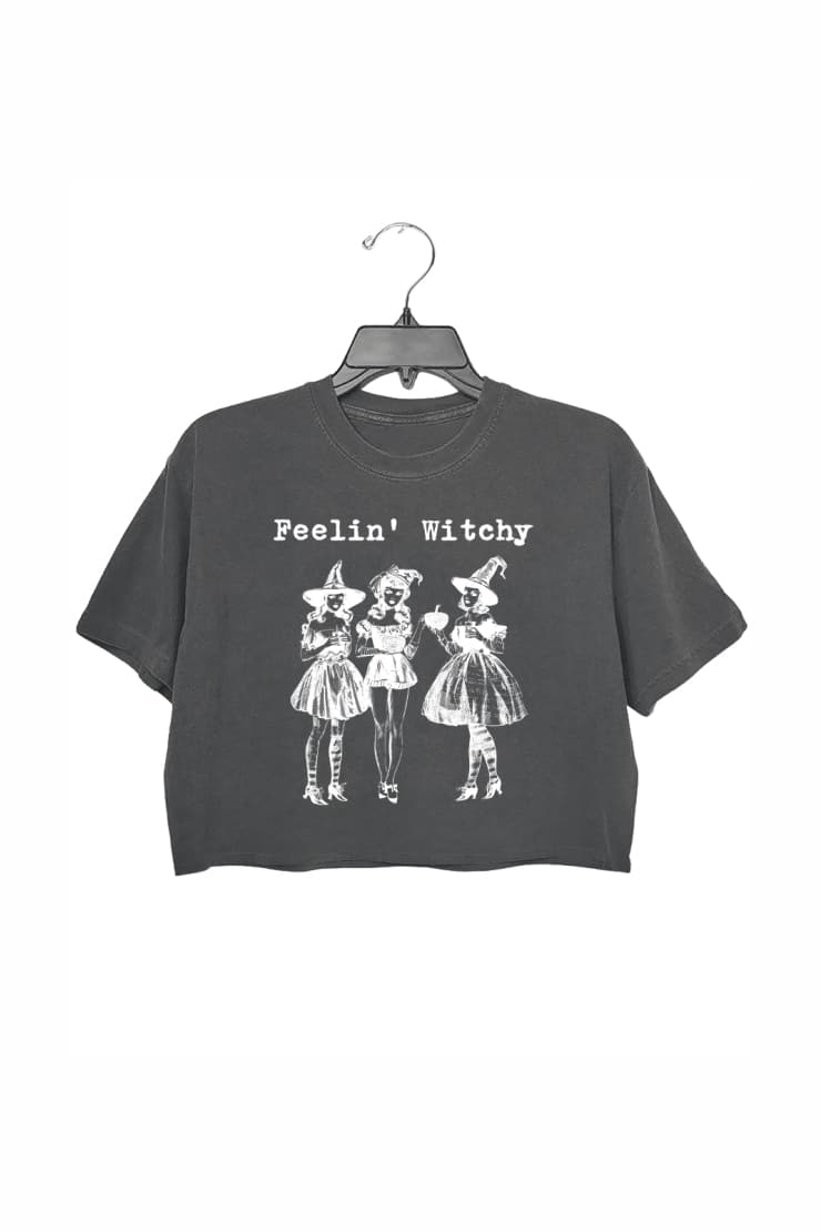 Feelin' Witchy Crop Top For Women