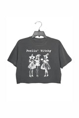 Feelin' Witchy Crop Top For Women