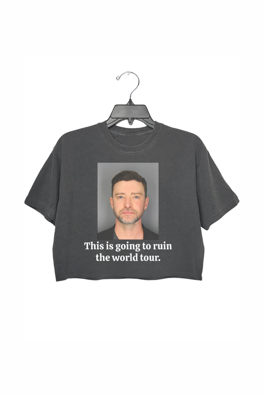 Justin Timberlake Crop Top For Women