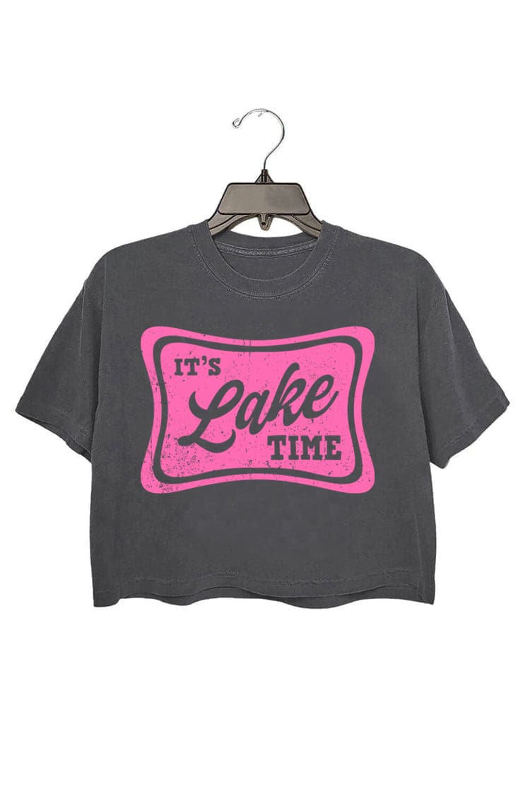 It's Lake Time Crop Top For Women
