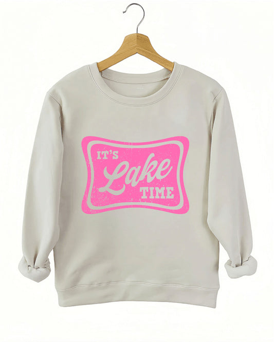 It's Lake Time Sweatshirt For Women
