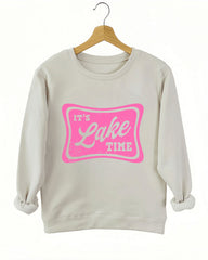 It's Lake Time Sweatshirt For Women