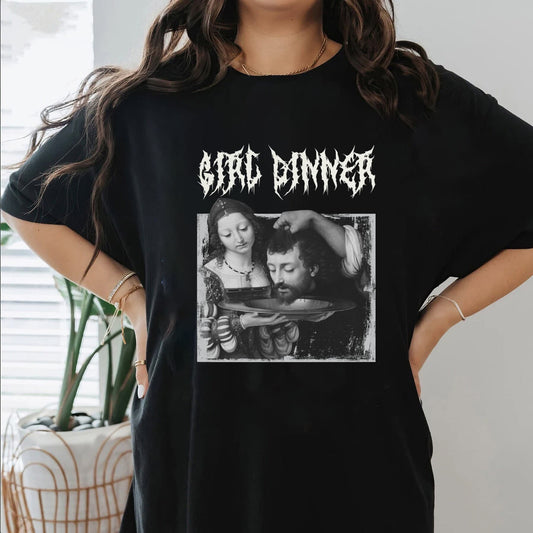 Girl Dinner Tee For Women