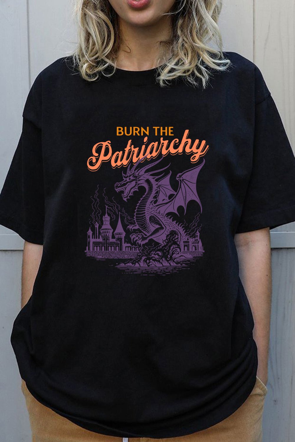 Feminist Dragon Tee For Women