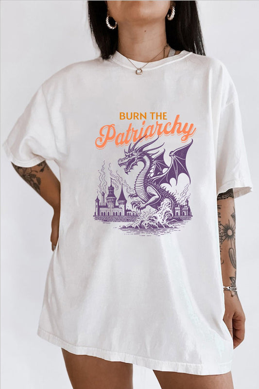Feminist Dragon Tee For Women