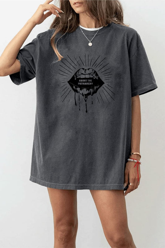 Aborth the Patriarchy T-SHIRT FOR WOMEN