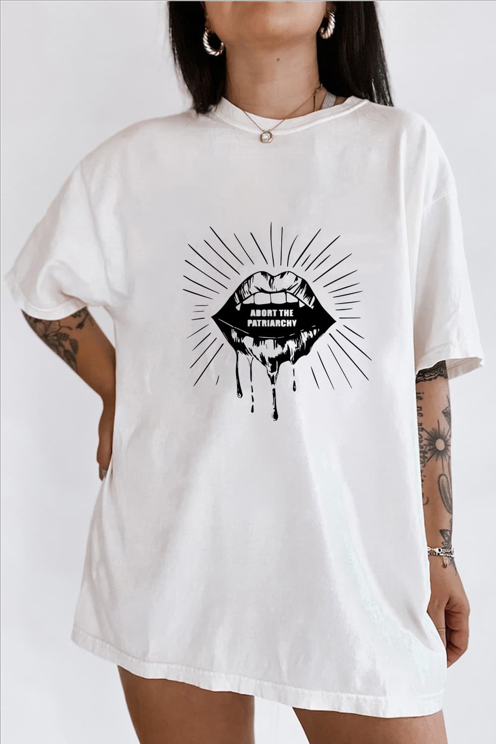 Aborth the Patriarchy T-SHIRT FOR WOMEN