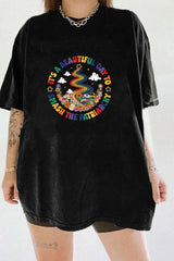 IT'S A BEAUTIFUL DAY TO SMASH THE PATRIARCHY TEE FOR WOMEN