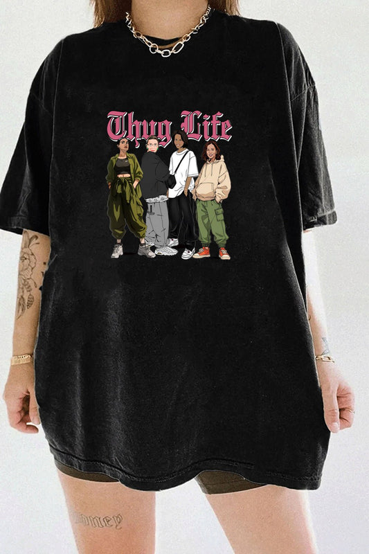 Thug Life T-Shirts For Women