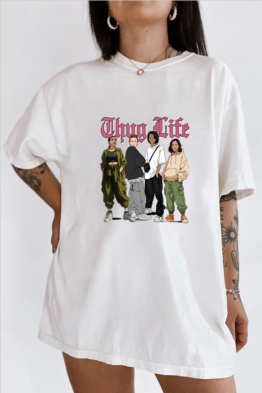 Thug Life T-Shirts For Women