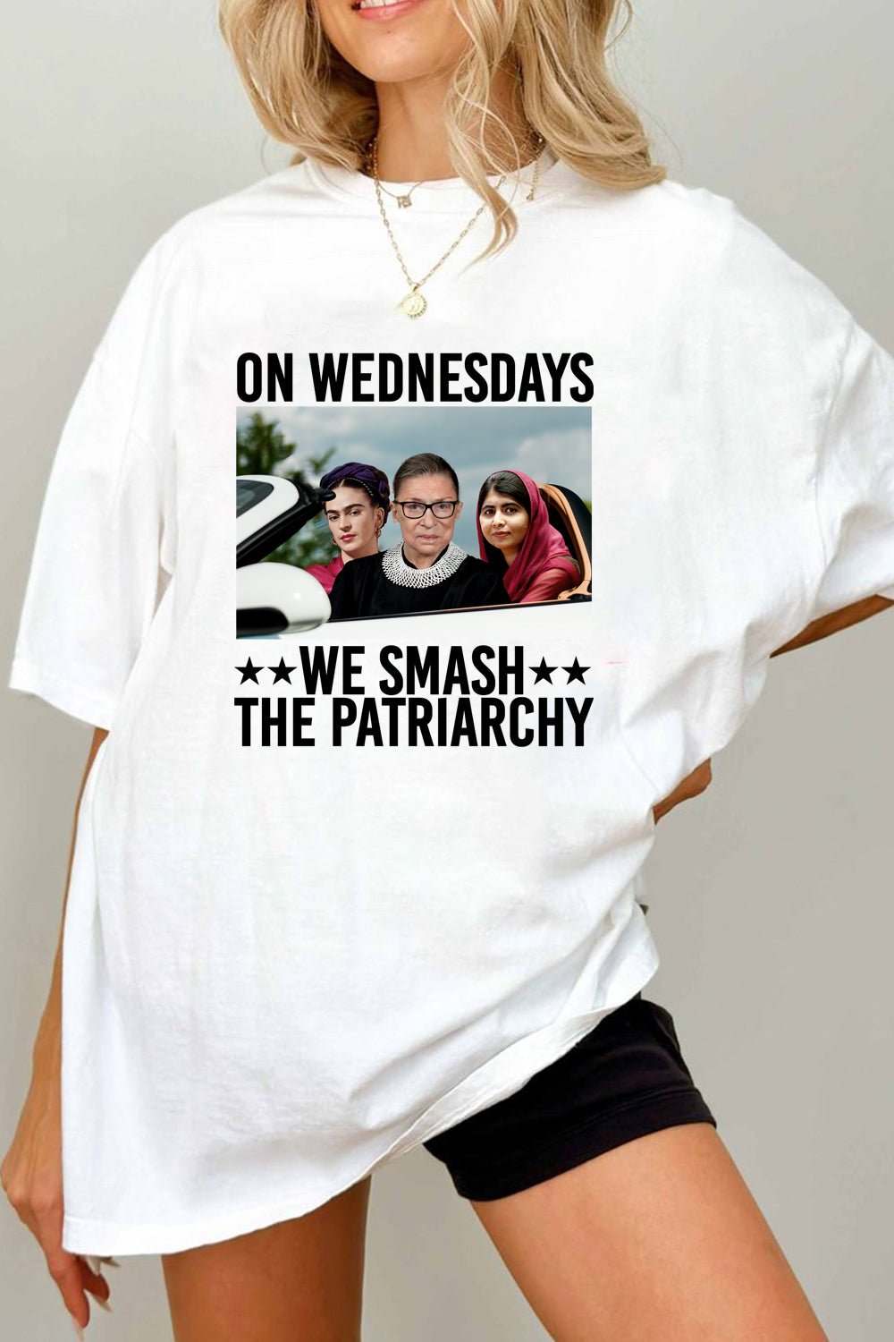 On Wednesdays We Smash The Patriarchy Tee For Women