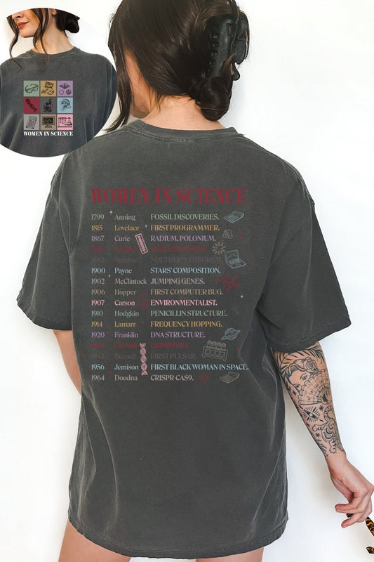 Women In Science Tee For Women