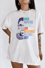 When Injustice Becomes Law Resistance Becomes Duty Tee For Women