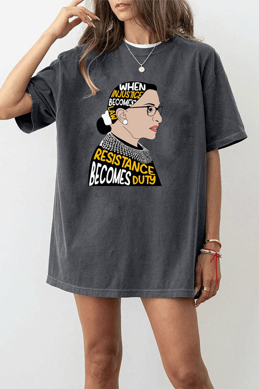 When Injustice Becomes Law Resistance Becomes Duty Tee For Women
