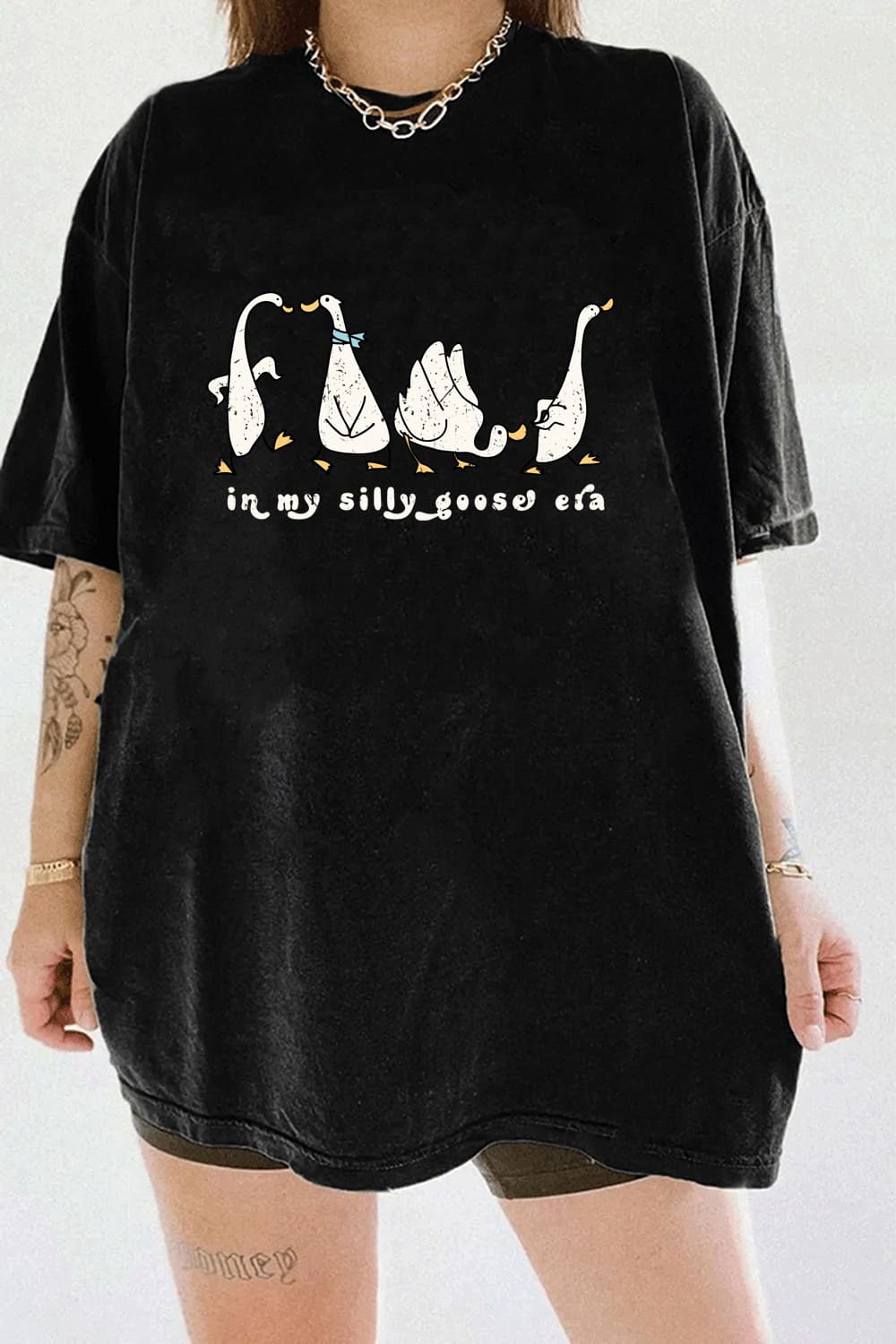 In my silly goose era shirts for women