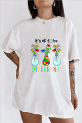 It’s Ok To Be Different Autism Awareness Vintage Shirt