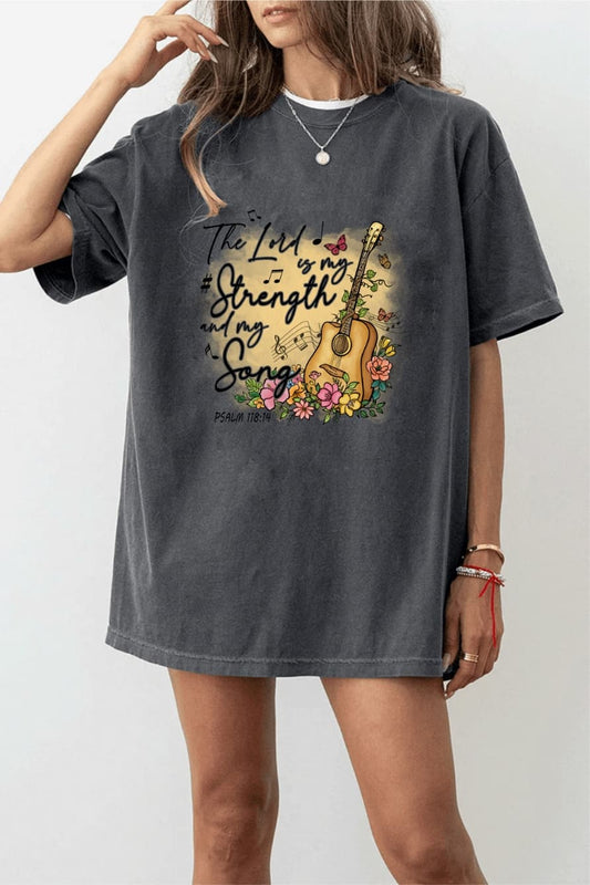 The Lord Is My Strength and My Song T-SHIRT FOR WOMEN