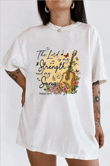 The Lord Is My Strength and My Song T-SHIRT FOR WOMEN
