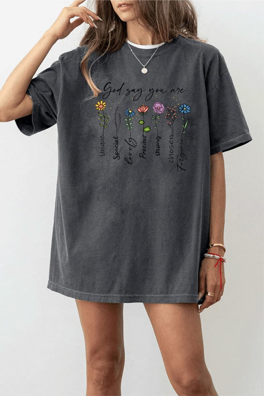 God Says You Are Unique T-Shirt