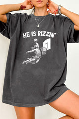 He Is Rizzin Tee For Women