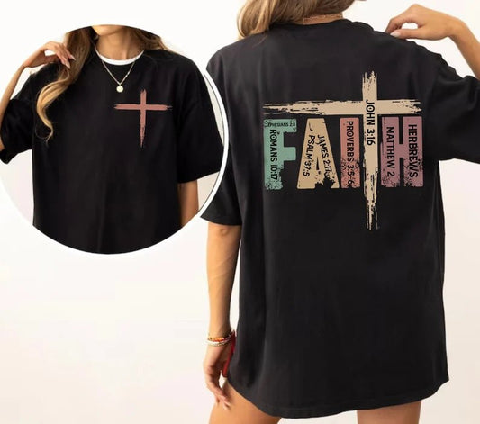 Faith & Verses Crop Top For Women
