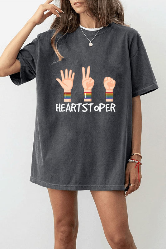 Heartstopper Rainbow LGBT+  T-Shirt for Women