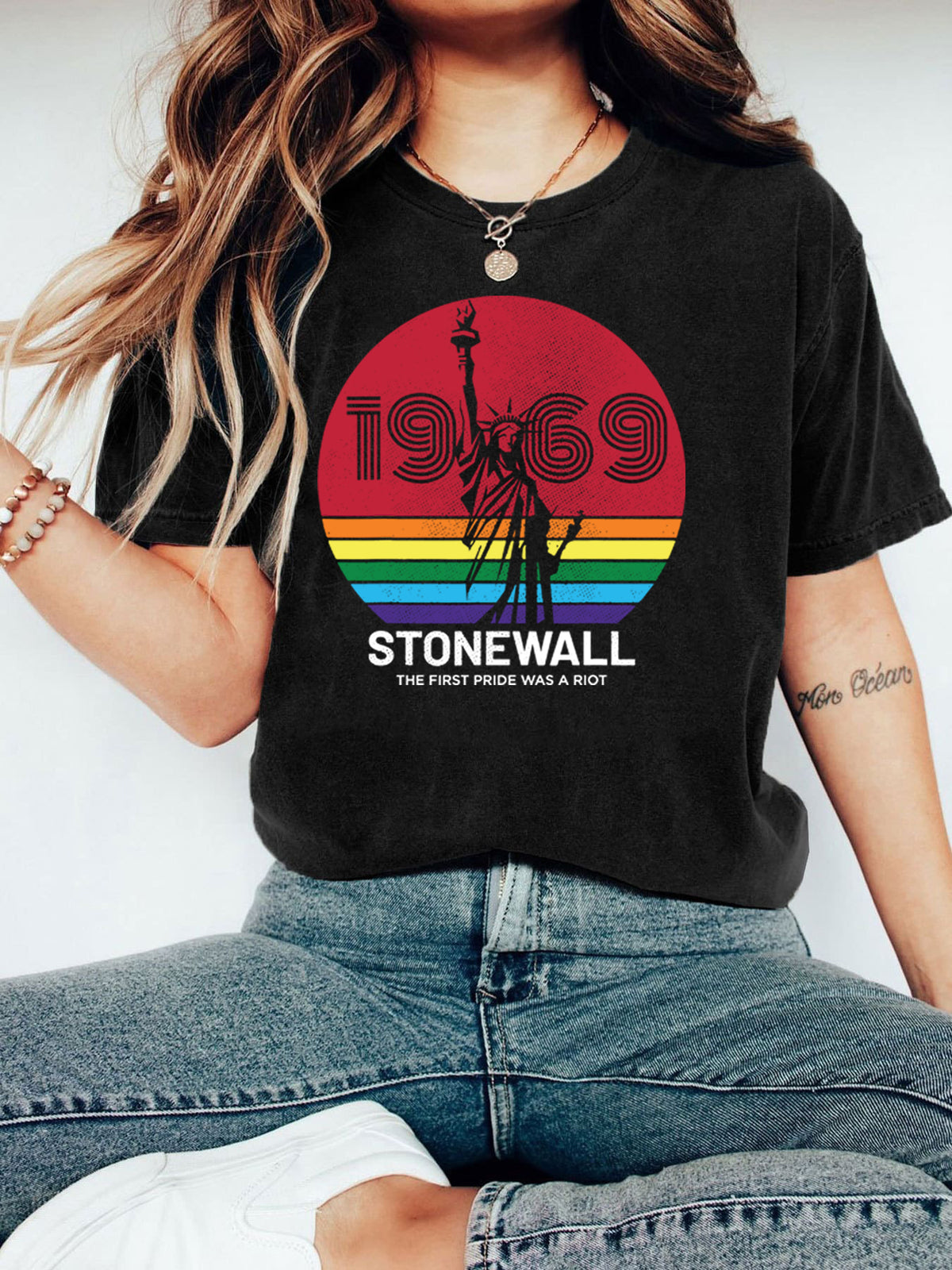 The First Pride Was A Riot 1969 Stonewall Tee For Women