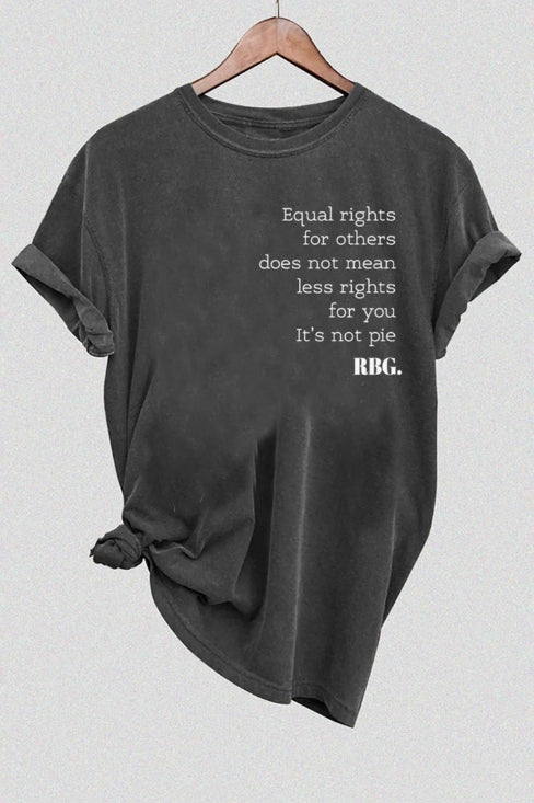 Equal Rights For Others Does Not Mean Less Rights For You It's Not Pie Tee For Women