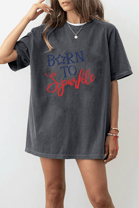 Born To Sparkle - USA -T-Shirt For Women