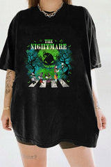 The Nightmare Jack Skellington Halloween Abbey Road T-Shirt