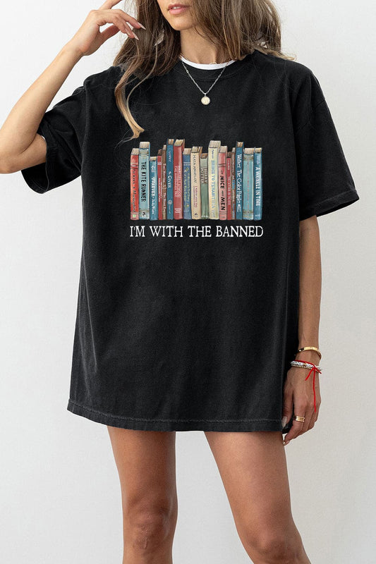 I'M WITH THE BANNED TEE FOR WOMEN