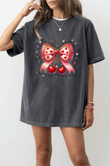 Valentine Coquette Shirt, Love You Cherry Much T-shirt