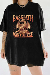 Basgiath War College - The Fourth Wing - Iron Flame - Dragon Jersey Short Sleeve T-Shirt