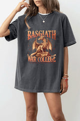 Basgiath War College - The Fourth Wing - Iron Flame - Dragon Jersey Short Sleeve T-Shirt