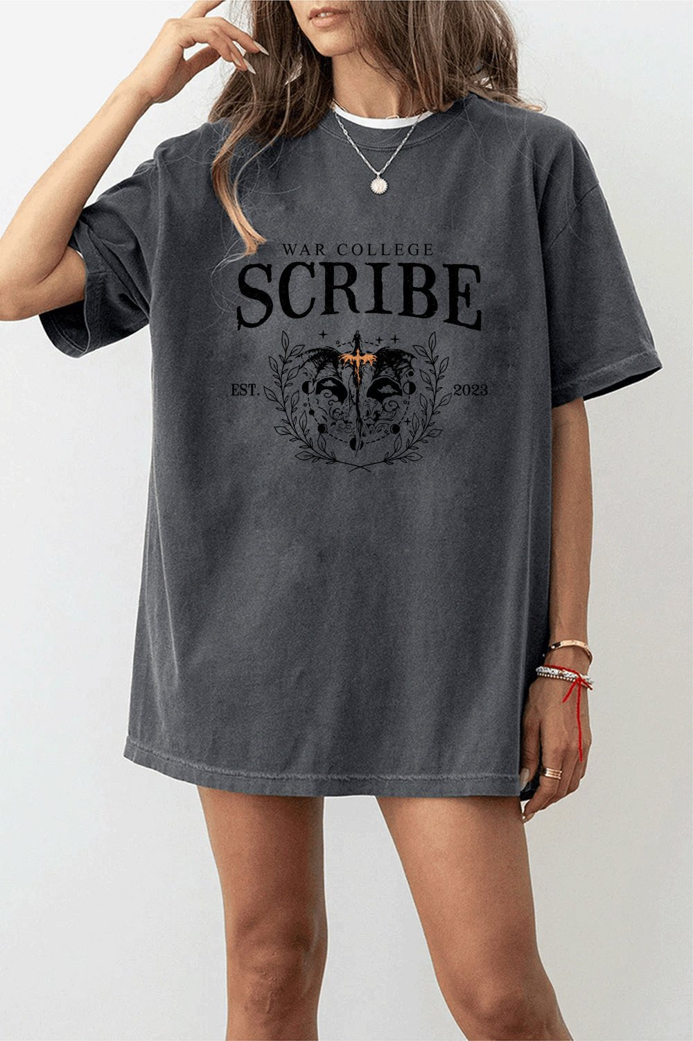 Scribe Quadrant Fourth Wing Inspired, Basgiath War College, T-Shirt For Women