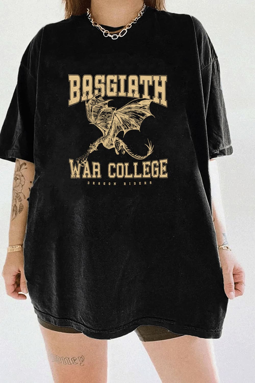 Basgiath War College Crop Tee, Fourth Wing T-Shirt
