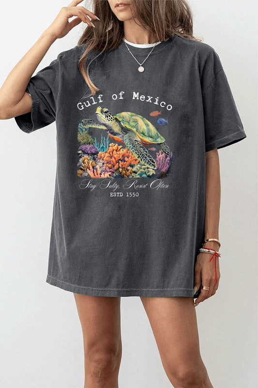 GULF OF MEXICO ESTD 1550 SHIRTS FOR WOMEN