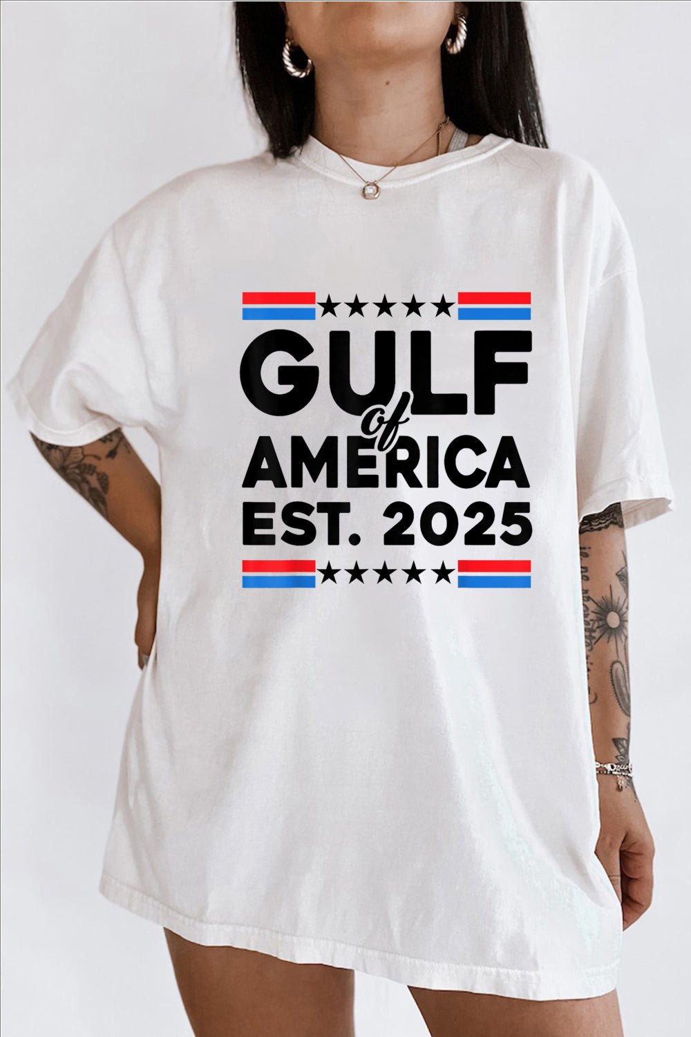 gulf of america est 2025 shirts for women